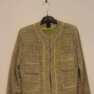 SilkLand Green Blazer. Size S